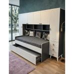 Avm 24 Serçe Genç Odası Ranza %100 MDF - 90 x 190 cm - Antrasit