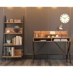 Avm Park Yanke Çalışma Masası+Kitaplık Atlantik Çam - 75 x 55 cm