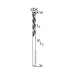 Avmdepo Bosch Cyl-5 Blue Granit Turbo 4X90 mm Gri Matkap Ucu