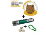 AVMmarketim Lazer Işık Kedi Oyuncağı ve Yedek Pil