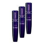 Avon 3x9 ml Blackest Black Exxtravert Ekstra Hacim Veren Maskara