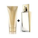 Avon Attraction Kadın Parfüm ve Vücut Losyonu Hediye Paketi Beşli Set
