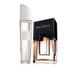 Avon Black Suede EDT 75 ml Erkek Parfümü ve Pur Blanca EDT 50 ml Kadın Parfüm Paketi