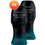 Avon Black Suede Secret 2x50 ml Erkek Roll-On