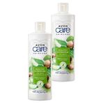 Avon Care Aloe Vera ve Makademya Fındığı Yağı 2x700 ml Şampuan ve Saç Bakım Kremi