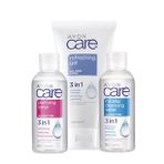 Avon Care Refreshing 3'ü 1 Arada E Vitaminli Makyaj Temizleme Jeli Cilt Temizleme Toniği ve Micellar Su Paketi