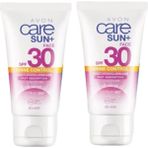 Avon Care Sun+ Shine Güneş Kremi Spf30 50 ml. 2li