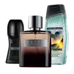 Avon Elite Gentleman EDT 3x75 ml Rollon Duş Jeli