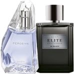 Avon Elite Gentleman in Black Erkek Parfüm ve Perceive Kadın Parfüm Paketi