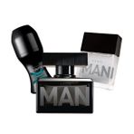 Avon Elite Gentleman İn Bleck 75 Ml Erkek Edt Parfümü 3'lü Set