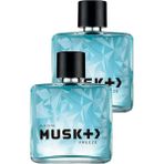 Avon Erkekler İçin Musk Freeze EDT Parfüm 75 ml Baharatlı Koku İkili Set