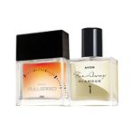 Avon Far Away Glamour Kadın Parfüm EDT 30 ML + Full Speed Erkek Parfüm EDT 30 ML