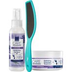 Avon Foot Works Lavanta Özlü Gece Ayak Kremi ve Ayak Spreyi Paketi 150 ml 100 ml Nemlendirici