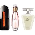 Avon Fullspeed Edt 75 ml + Celebre Edt 50 ml + Rare Pearls Edp 50 ml 3 Lü Set