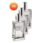 Avon Individual Blue Casual EDT 100 ml Erkek Parfümü 3'lü Bakım Seti