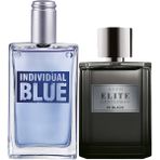 Avon Individual Blue EDT 100 ml+Elite Gentleman in Black EDT 75 ml Erkek Parfüm Paketi
