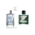 Avon Individual Blue Erkek Parfüm Edt 100 Ml Musk Metropolitano Edt 75Ml 2 Li Set