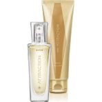 Avon Kadın Parfüm ve Vücut Losyonu Seti – Çekici Çiçeksi Koku, 30 ml Parfüm ve 125 ml Losyon, Şık Hediyelik Kutu