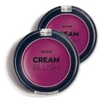 Avon Kremsi Allık - Plum Pop Ikili Set - Renkli