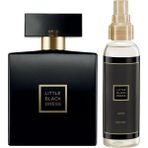 Avon Little Black Dress Kadın Parfüm 50 ml ve 100 ml Vücut Spreyi Seti Akdeniz Esintisi