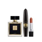 Avon Little Black Dress Kadın Parfüm Siyah Maskara ve Mat Ruj Paketi