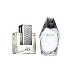 AVON Luck Edt 75 Ml Ve Perceive Edt 100ml 2' Li Erkek Parfüm Seti Orjinal