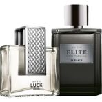 Avon Luck ve Elite Gentleman in Black Erkek Parfüm Paketi
