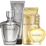 Avon Maxima EDP 50 ml Kadın Parfüm ve Maxime EDT 75 ml 4'lü Bakım Seti Erkek Parfüm