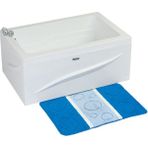 Avon Mini Dikdörtgen Küvet 110x70, H43 (Gövde + Metal Ayak + Ön Panel)