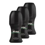 Avon Musk Instinct 3x50 ml Erkek Roll On Deodorant