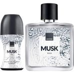 Avon Musk Rain Erkek Parfüm ve Rollon Paketi - 75 ml