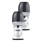 AVON Musk Rain Erkek Roll-on 50 Ml. İkili Paket