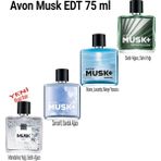 Avon Musk+ Rain, Marine, Air, Metropolitane Erkek Parfüm Edt 75ML Set
