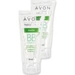 Avon Nutra Effects Matte 5-In-1 Bb Krem - Medium Ikili Set - Renkli