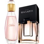 Avon Parfüm Seti Black Suede Erkek EDT 75 ml ve Celebre Kadın EDT 50 ml Hediyelik Paket