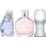 Avon Perceive 50 ml Edp+Rolon+Wish Of Love Bayan Set