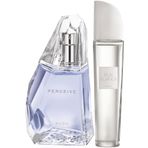 Avon Perceive Erkek Parfümü + Pur Blanca Kadın Parfümü