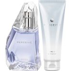 Avon Perceive Kadın EDT Parfüm 50 ml + Vücut Losyonu Seti – Frezya, Erik ve Vanilya Kokulu, Kalıcı, Günlük Kullanım