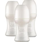 Avon Pur Blanca Antiperspirant 3x50 ml Roll-On Deodorant