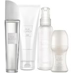 Avon Pur Blanca Kadın Parfüm EDT 50 ML + Body Mist + Roll On + Vücut Losyonu
