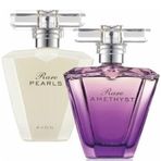 Avon Rare Pearls 50 ml EDP Kadın Parfüm+Rare Amethyst 50 ml EDP Kadın Parfüm