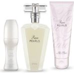 Avon Rare Pearls 50 ml Kadın Parfüm Seti Meyveli Koku ile Cazibeli Hediye Seçeneği