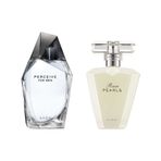 Avon Rare Pearls Kadın Parfüm EDP 50 ML + Perceive Erkek Parfüm EDT 100 ML
