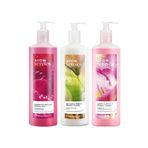 Avon Senses Delicate Moment, Sweat & Joyful ve Raspberry Delight Duş Jeli Paketi