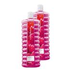 Avon Senses Raspberry Delight Ahududu ve Frenk Üzümü Kokulu 2x1 lt Banyo Köpüğü