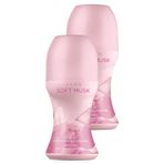 Avon Soft Musk 50 ml 2'li Kadın Roll-On