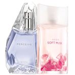 Avon Soft Musk EDT 50 ml Kadın Parfüm + Perceive EDP 50 ml Kadın Parfüm Set