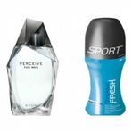 Avon Sport Dynamic Fresh EDT 2x50 ml Erkek Parfüm Seti