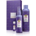 Avon Super Star Kız Çocuklar için Şampuan ve Saç Kremi Bodymist ve Dudak Balmı Hediye Seti