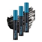 Avon Supershock Volume Loader Maskara 10 Ml. Blackest Black Üçlü Set